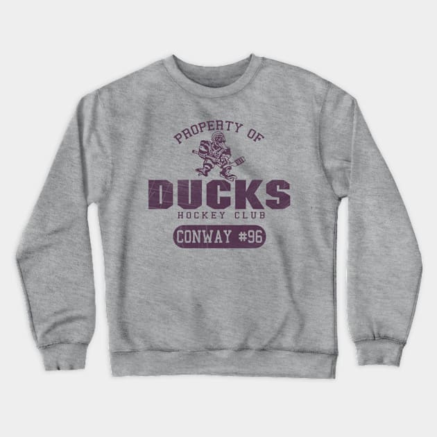 Ducks Hockey Crewneck Sweatshirt by Snomad_Designs